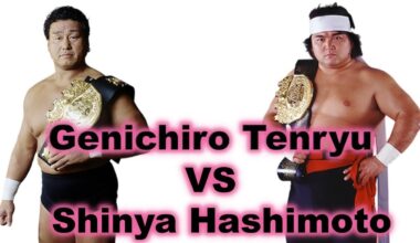 Genichiro Tenryu vs. Shinya Hashimoto 1998 G1 Climax