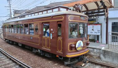 Old school Kyoto tram