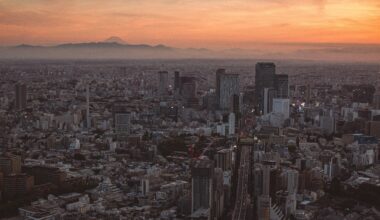 Sunset View from Roppongi (May 2023)