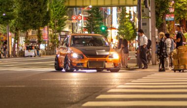 Car spotting in Akihabara, 2023