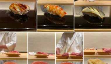 Sushi omakase experience in Tokyo