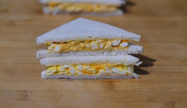 A twist on Tamago Sando