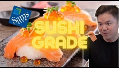 Testing Sam's Club "sushi grade" salmon