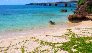 Hidden beach at Ikema Island, three years ago today (Okinawa-ken)