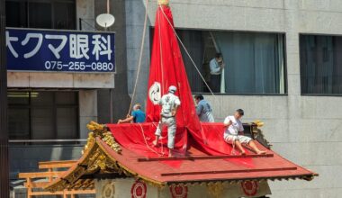 Caught part of the Gion Festival in Kyoto