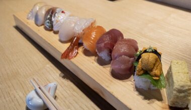 "Omakase" at Miyake, Portland Maine