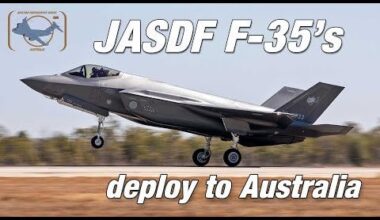 JASDF F-35 JSF deploy to Australia