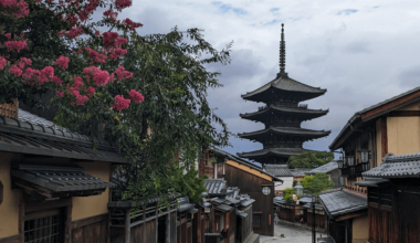 Kyoto in the early morning before the tourists