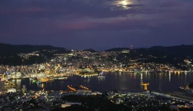 Nagasaki million dollar night view