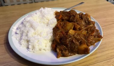 Homemade Japanese Curry 🍛