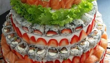 Sushi cake, WOW!