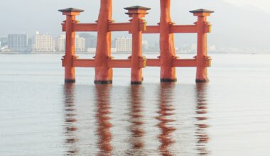 Foggy morning in Miyajima