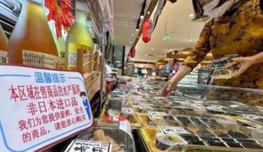 China's growing boycott of Japanese products with waves of trip cancellations