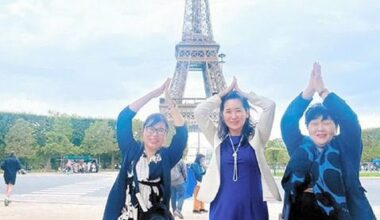 LDP lawmaker resigns following backlash over Eiffel Tower snap