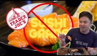 Turning Trader Joe's Salmon for Sushi