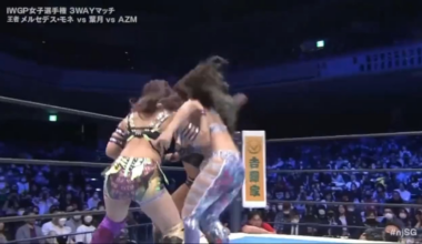 One of the BEST TRIPLE THREATS this year, Mercedes Moné vs AZM vs Hazuki highlights (NJPW Sakura Genesis - 08.04.2023)