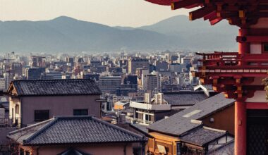 [OC] Looking over Kyoto from Kiyomizu-dera