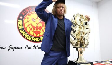 “My motivation is the main event in the Tokyo Dome” Naito speaks at post G1 presser 【G133】 | NEW JAPAN PRO-WRESTLING