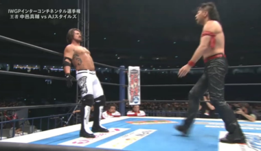 AJ Styles vs Shinsuke Nakamura Wrestle Kingdom 10 Highlights