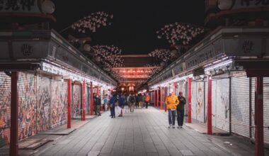 Asakusa at night