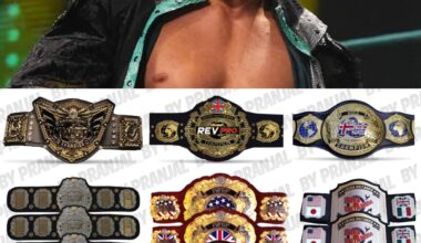 Will Ospreay Championship Record..