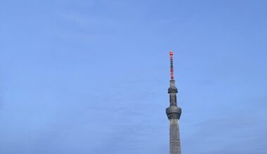 POV from Sumida Park: Tokyo Skytree