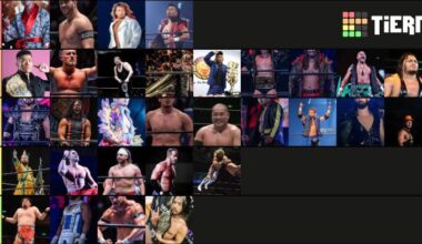 I’ve made a tier list best on how I felt about each wrestler’s performance in the G1 this year