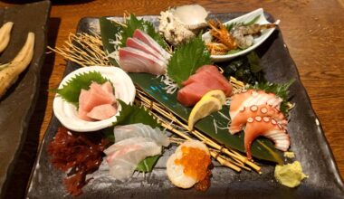 Some really nice looking and tasty Sashimi and Nigiri from Hakata, Fukuoka🤤