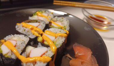 This is not my first crack at making sushi, but I liked the way I cut it. It ain't perfect, but damn, it tasted good. What do you think?