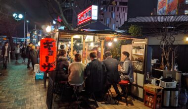 Yatai stall in Fukuoka (2020)