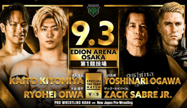 Match announced at 3rd of September NOAH show