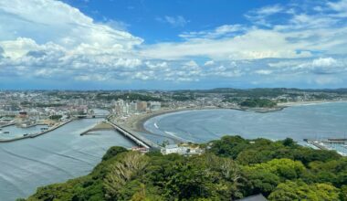 A must-visit place for nature and views during the summer break: Enoshima Island