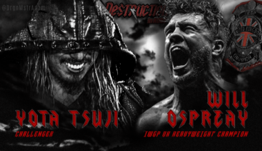 Ospreay vs Tsuji - Custom match graphic