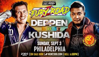 This weekend at MLW - KUSHIDA vs Tony Deppen on Fite+