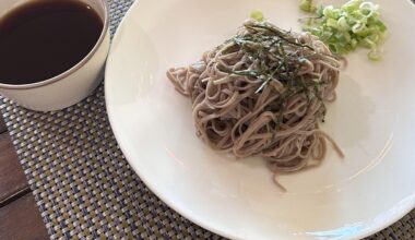 Homemade Zaru Soba