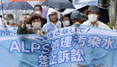 Residents file suit to halt wastewater release from Fukushima plant