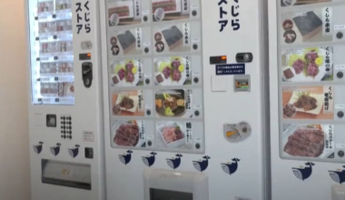 Japan’s whale meat vending machines