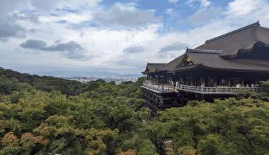 Kiyomizu-dera temple in Kyoto