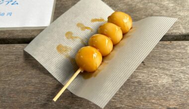 Mitarashi Dango in Kamakura