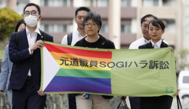 Japan court denies spousal benefits to same-sex couple