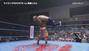 [AJPW Spoilers] Finish to Hiromu Takahashi vs Rising HAYATO