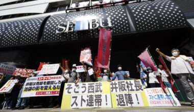 Sogo & Seibu goes on rare strike over sale of dept. store to U.S. fund