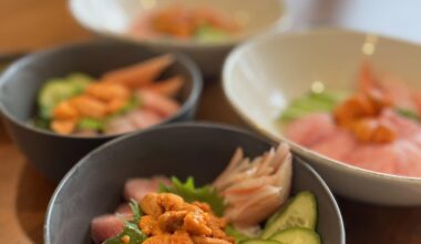 Homemade chirashi