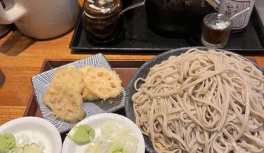 Soba from Sagaya Akihabara