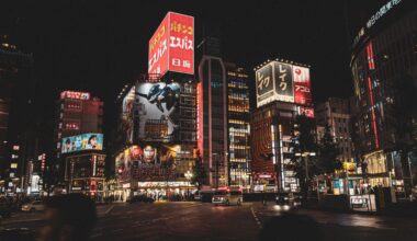 Shinjuku at night