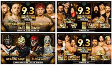 Full card for N-1 Victory 2023 Finals on 9.3 in Osaka