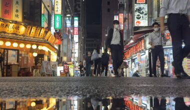 Shinjuku after the rain.