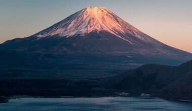 The Five Fuji Lakes [OC]