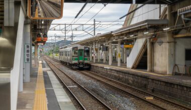 WFAT at Ichinoseki Station, Iwate