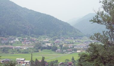 Village in the mountains